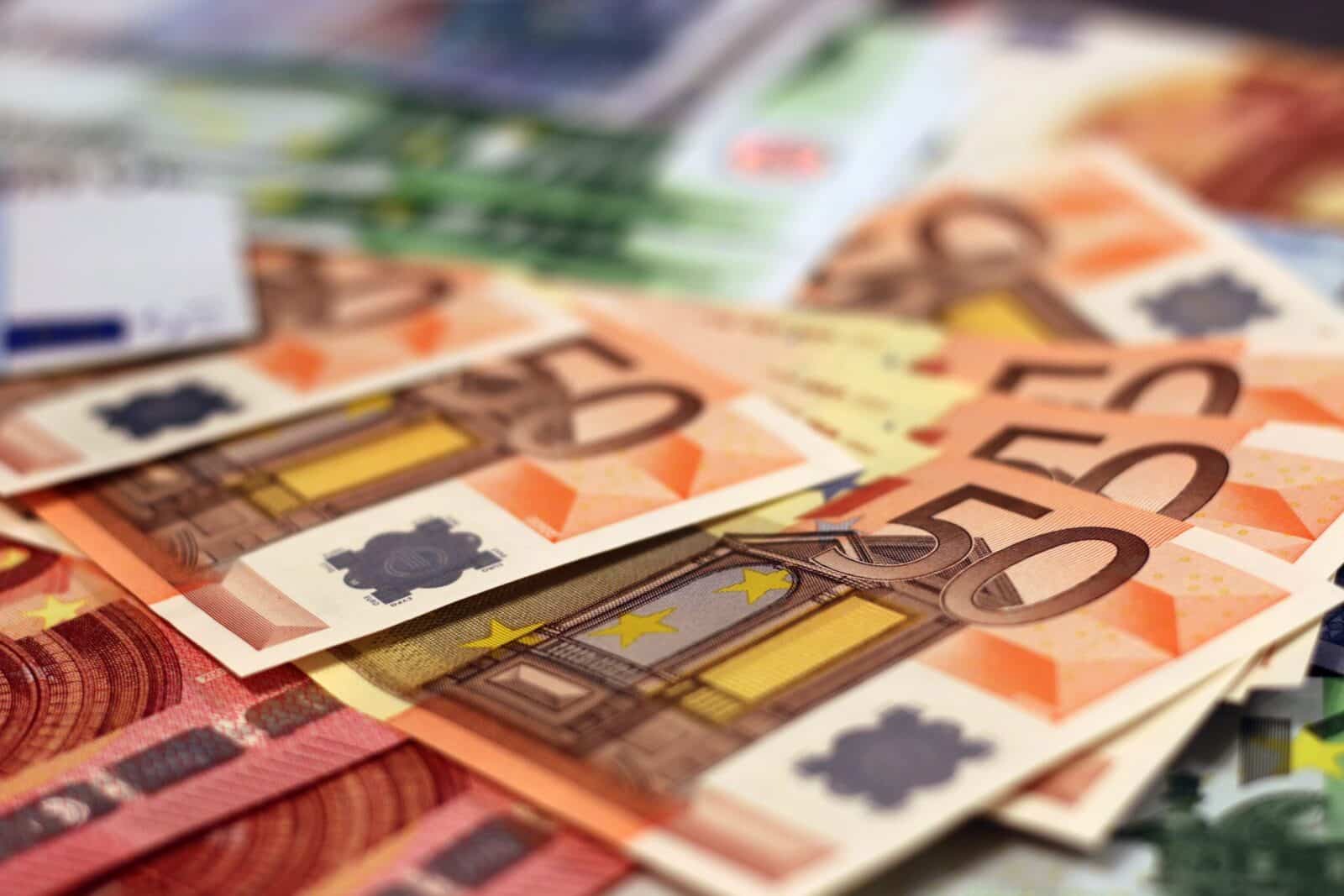 soldi in euro per fideiussione bancaria